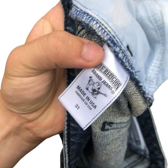 Brand New True Religion Jeans Shorts Size 31 CASSIE Short - Picture 10 of 10